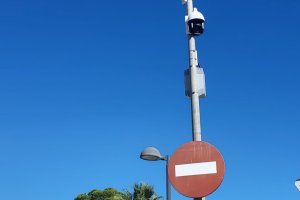 Cámara de seguridad instalada ya en Cuevas del Almanzora.