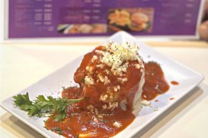 Tapa especial de la semana: volcán vegano.