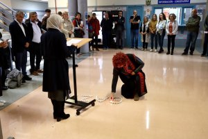 Acto del homenaje al fallecido Ahmed R. Mughari.
