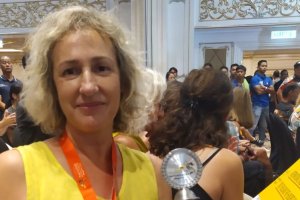 Una almeriense se sube al podio internacional.