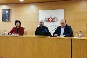 Rueda de prensa de presentación de la campaña soidaria.