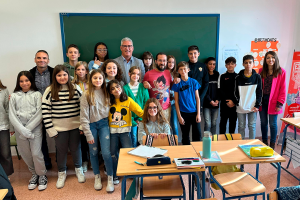 El alcalde Ismael Torres con los concejales Jesús Pomedio y Almudena Serrano y el director del evento Joaquín de la Casa en la presentación.