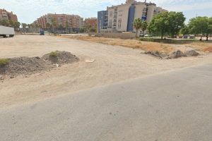 Descampado próximo a la calle Sierra de Guadarrama de El Parador donde se ha producido el atropello mortal.