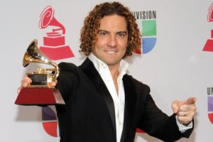 David Bisbal, premiado en los Grammy Latinos.