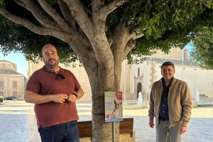 Uno de los carteles instalados en Huércal-Overa.