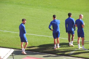 Centelles se ha incorporado al grupo.