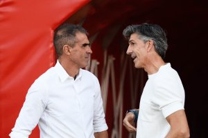 Garitano y Alguacil tienen una magnífica relación incluso más allá de los banquillos.