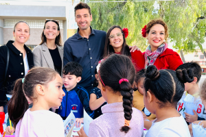 Momento de la celebración del Día del Flamenco.
