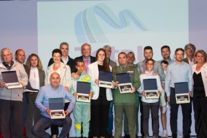 Los protagonista de una fiesta del deporte.