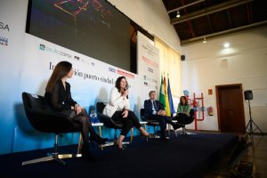 Rosario Soto, María del Mar Vázquez, Antonio Sanz y Rocío Díaz.
