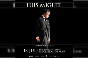Roquetas de Mar es uno de puntos en los que Luis Miguel cantará en su gira española.