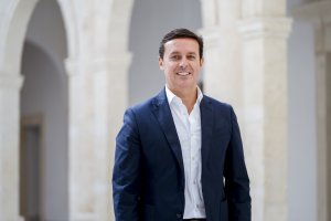 Javier Aureliano García, presidente de la Diputación Provincial de Almería.