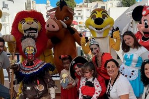 Los personajes Disney serán protagonistas durante toda la programación navideña en Mojácar.