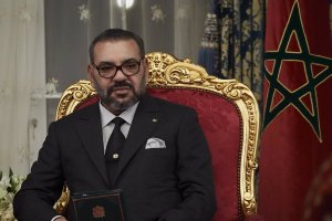 El rey de Marruecos, Mohamed VI.
