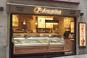 Los helados de Amorino se hacen de forma artesanal.