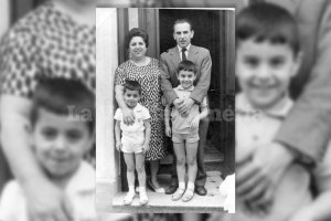 Francisco Polo, Gloria Úbeda y sus hijos Francisco y Emilio vivían en el número quince de la calle de El Pueblo.