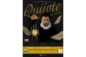 Cartel del monólogo que se representa en Mojácar.