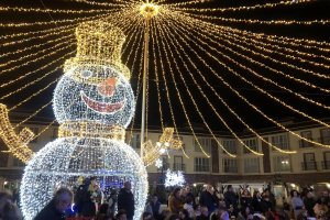 Archivo de la Noche de la Luz huercalense el pasado año.
