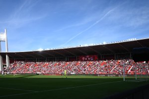 Imagen de la preferencia en el partido celebrado contra la Real Sociedad el pasado 11 de noviembre.