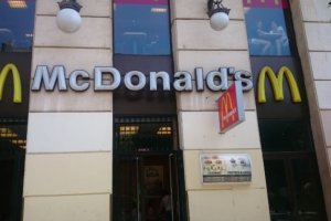 Imagen del McDonald’s que había en el Paseo de Almería.