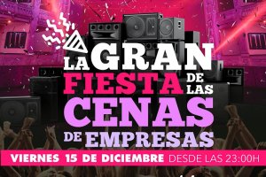 La fiesta de las empresas en el Teatro Cervantes.
