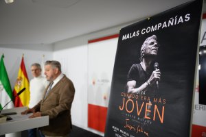 Justo Mullor y Diego Cruz, en la presentación de la gira.