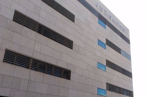 Imagen de archivo de los juzgados de Almería.