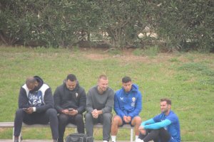 Rodrigo Ely, hoy en el campo Anexo.