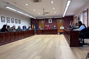 Pleno en el Ayuntamiento de Huércal de Almería.
