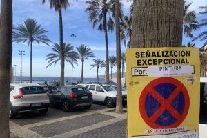 Señalización en El Palmeral.