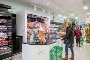 Un supermercado de Mercadona en Almería.