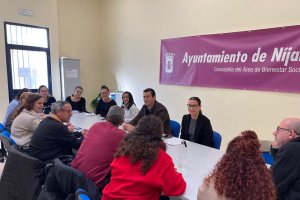 Un momento del encuentro entre ayuntamiento y tercer sector.