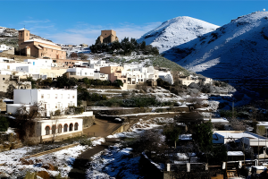 Una estampa navideña de este pueblo de la Sierra de los Filabres.