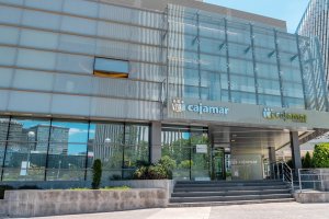 Sede del Banco de Crédito Cooperativo en Madrid.