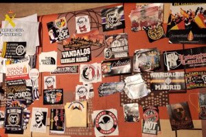 Propaganda nazi encontrada en los registros.