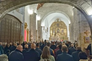 Santiago, abarrotada en la misa del pasado viernes, tras el fallecimiento de José Carlos Ibáñez.