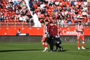 Robertone se lesionó en el partido ante el Mallorca.