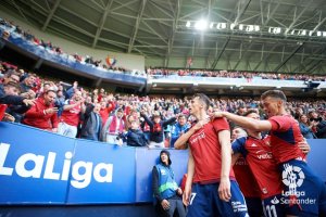 Osasuna ganó con claridad al Almería la temporada pasada por 3-1 en El Sadar.