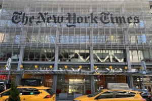 Sede principal de The New York Times en Estados Unidos.