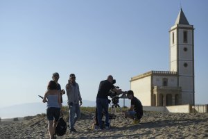 Imagen de archivo de un rodaje en Cabo de Gata.