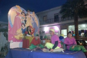 Imagen de archivo de una cabalgata de Reyes en Fines.