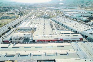 Parque industrial de Cosentino en Cantoria donde se aplicarán las inversiones.