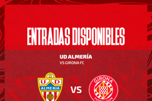 Salen los precios de las entradas para el Almería-Girona del próximo domingo