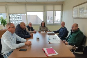 Reunión con la delegada de la Junta.