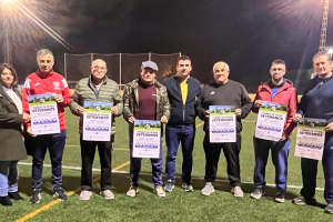 Presentación del cartel del I Torneo de Veteranos de Níjar.