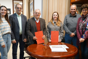 La firma del acuerdo.