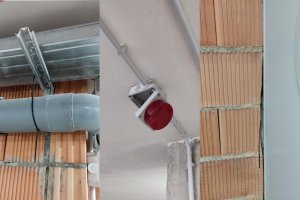 Algunos desperfectos del aparcamiento