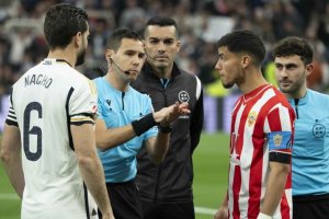 Hernández Maeso perdió los papeles del partido a partir del minuto 57.