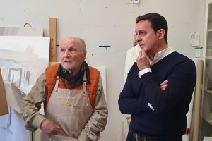 Antonio López y Javier Aureliano García.