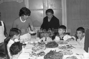 Las madres estaban convencidas de que comer mucho era sano y que no había un desayuno mejor que una taza de leche con chocolate y churros.